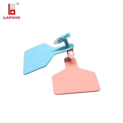 LAIPSON Tpu ISO9001 82mm TOP Tpu Single Cattle Cow Ear Tags With Laser Printing Numbers