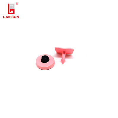 Laipson 30MM TPU Tamperproof Button RFID HDX-B Ear Tag For Pig Cow Cattle Farm