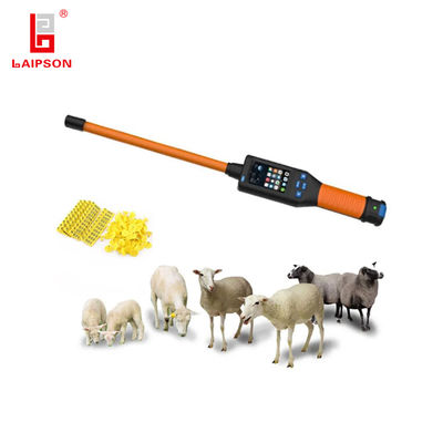 134.2Khz Handheld Stick Reader For Animal RFID Ear Tag Suitable For Individual Animal Management