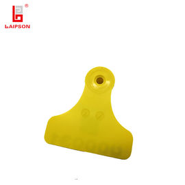 60mm 58mm Cattle Sheep Bovine Animal Ear Tags With TPU Waterproof Closed Head