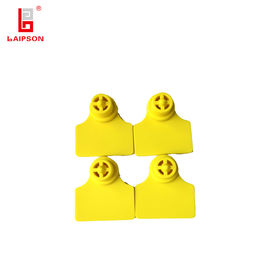 Cow 34MM 32MM Livestock Ear Tags With Anti UV TPU